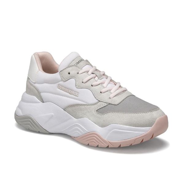 flo ecik light gray women 's sneaker shoes lumberjack
