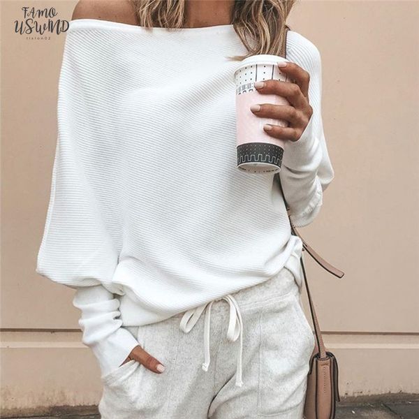 fashion tee shirt femme 2020 autumn off the shoulder long sleeve for women t shirt casual one shoulder rib, White
fashion tee shirt femme 2020 autumn off the shoulder long sleeve for women t shirt casual one shoulder rib, White