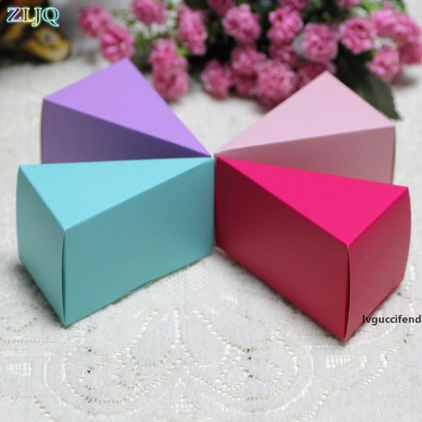

amawill 10pcs/lot cake style bridemaid gift bag multi wedding candy box birthday party supplies baby shower gift boxes 8d
