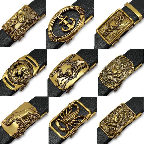 retro golden faucet belt men buckle jeans belt automatically buckles for men buckle strap for jeans men's belts luxury, Black;brown
retro golden faucet belt men buckle jeans belt automatically buckles for men buckle strap for jeans men's belts luxury, Black;brown