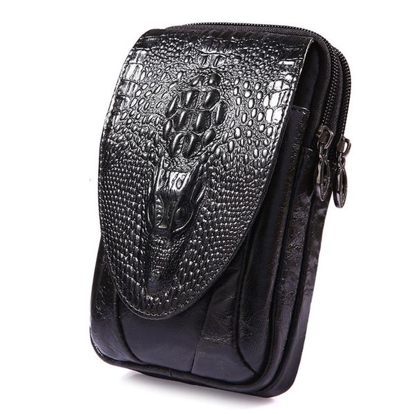 new men genuine leather real crocodile grain cell/mobile phone cover case pocket hip belt bum fanny pack waist bag father gift
new men genuine leather real crocodile grain cell/mobile phone cover case pocket hip belt bum fanny pack waist bag father gift