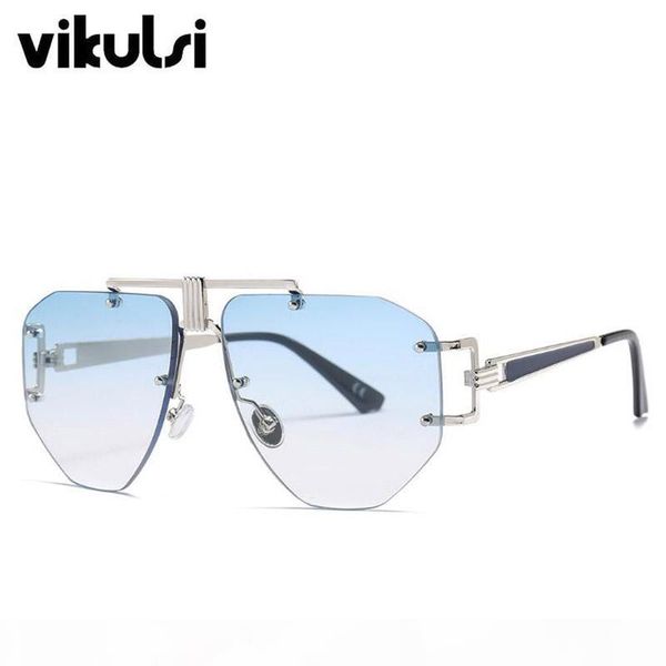 2018 square metal sunglasses unique women sunglass fashion retro semi rimless sunglasses brand oculos uv400, White;black
2018 square metal sunglasses unique women sunglass fashion retro semi rimless sunglasses brand oculos uv400, White;black