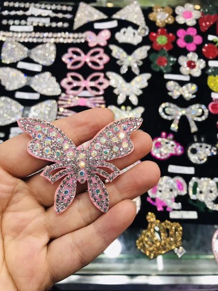 non-woven water drill handmade diy butterfly decoration clip non-woven diy accessories hair clip hair rope shoe accessories, Silver
non-woven water drill handmade diy butterfly decoration clip non-woven diy accessories hair clip hair rope shoe accessories, Silver