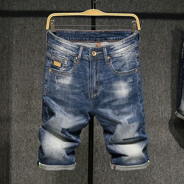 summer denim shorts men's cropped pants straight loose large and shorts and jeans size slim fit summer thin breeches casual jeans, Blue
summer denim shorts men's cropped pants straight loose large and shorts and jeans size slim fit summer thin breeches casual jeans, Blue