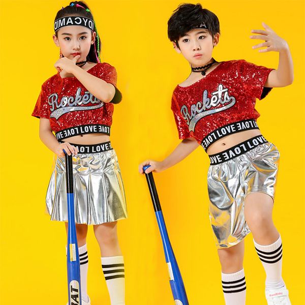 boy girl jazz dance costumes for girls cheerleader stage dance clothes kid hip hop sequin suit child ballroom dancing set, Black;red
boy girl jazz dance costumes for girls cheerleader stage dance clothes kid hip hop sequin suit child ballroom dancing set, Black;red
