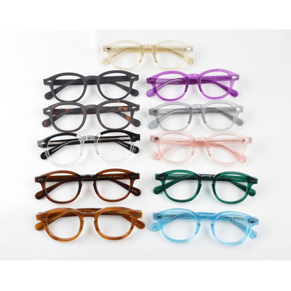 brand design johnny depp glasses men women optical glasses frame computer transparent eyeglass acetate vintage q008, Black
brand design johnny depp glasses men women optical glasses frame computer transparent eyeglass acetate vintage q008, Black