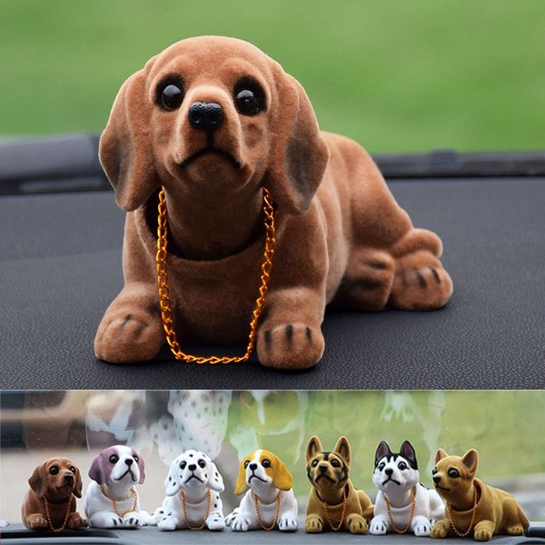 funny car dashboard doll nodding dog shaking head simulation resin car dog toy ornament cute accessories girls women men
funny car dashboard doll nodding dog shaking head simulation resin car dog toy ornament cute accessories girls women men