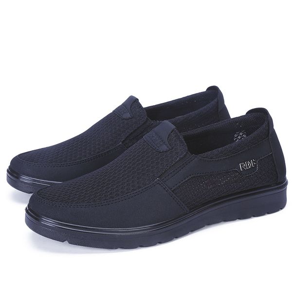 2020 new mesh high-quality men's soft soles and skid-proof men drive leisure shoes with a large size of air permeabilitysneakers, Black
2020 new mesh high-quality men's soft soles and skid-proof men drive leisure shoes with a large size of air permeabilitysneakers, Black