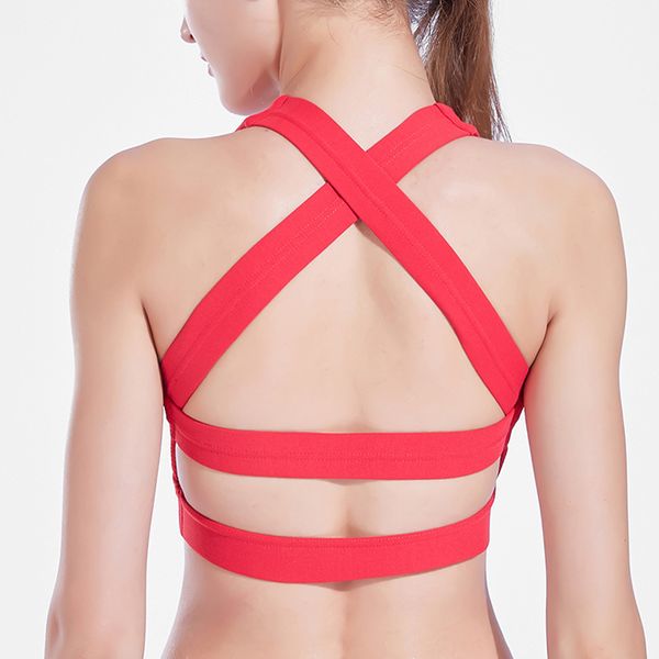 women's yoga bra push up seamless female sports bra high impact straps sports wear for women gym underwear running, White;black
women's yoga bra push up seamless female sports bra high impact straps sports wear for women gym underwear running, White;black