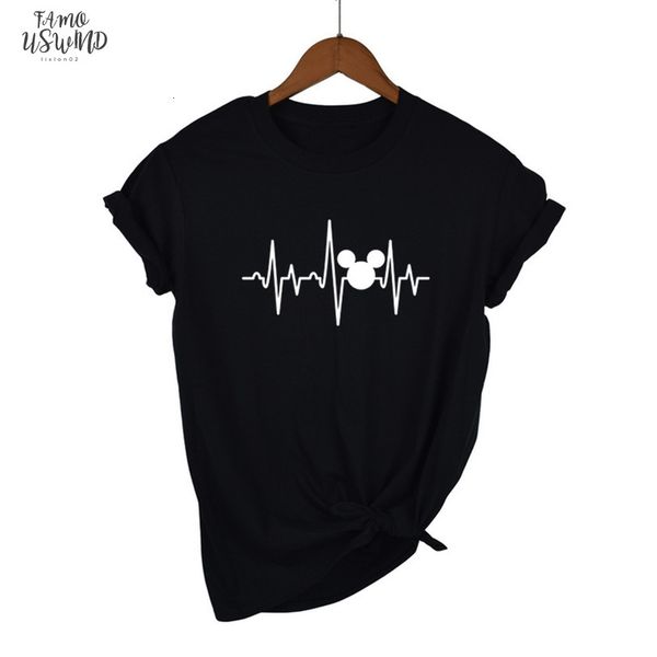 t shirt plus size 100% cotton tshirt women shirts summer graphic tees women funny heartbeat kawaii t shirt xs xl, White
t shirt plus size 100% cotton tshirt women shirts summer graphic tees women funny heartbeat kawaii t shirt xs xl, White