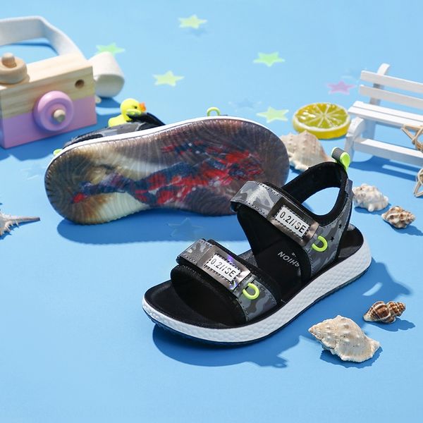 anti-skid sandals with shoes children's shoes soft bottom boys' boys' korean style children's sandals fashion, Black;red
anti-skid sandals with shoes children's shoes soft bottom boys' boys' korean style children's sandals fashion, Black;red