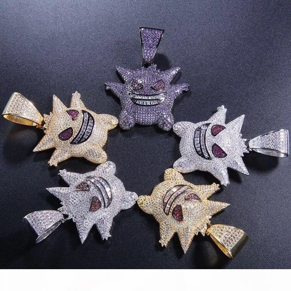 полный rhinestone gengar iced out ожерелье креативный hip hop bling mens ожерелье ювелирных изделий с свободной 70см цепи для мужчин подарок, Silver
полный rhinestone gengar iced out ожерелье креативный hip hop bling mens ожерелье ювелирных изделий с свободной 70см цепи для мужчин подарок, Silver