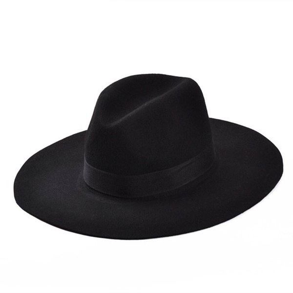 wide brim hats classic 100% wool fedora hat large ribbon for women men floppy top, Blue;gray
wide brim hats classic 100% wool fedora hat large ribbon for women men floppy top, Blue;gray