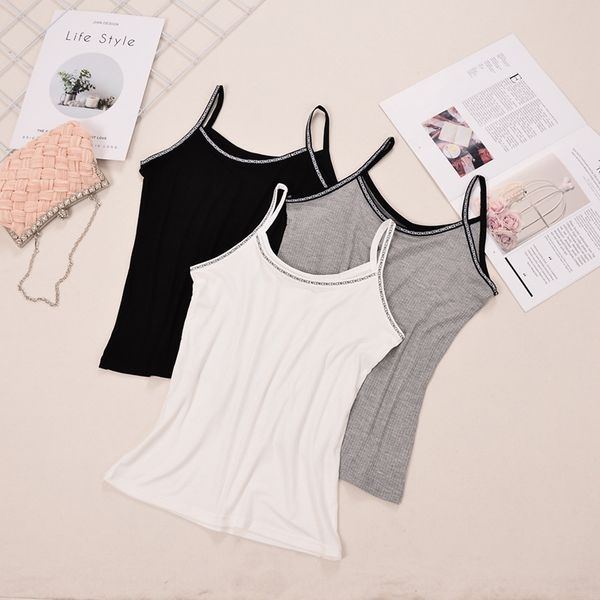 women's modal summer camisole women's short delicate skin-friendly shirt breathable comfortable inner base shirt, White
women's modal summer camisole women's short delicate skin-friendly shirt breathable comfortable inner base shirt, White