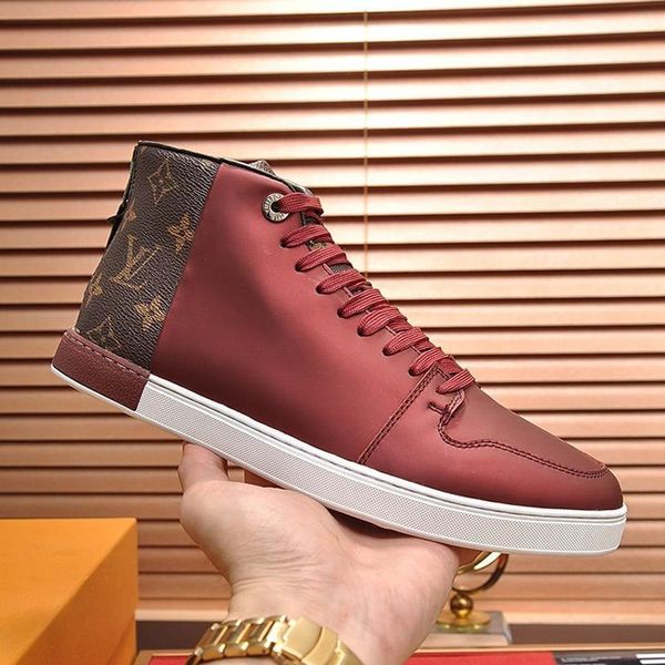 new arrival mens shoes with origin box comfortable autumn and winter fashion footwears lace -up plus size high men shoes, Black
new arrival mens shoes with origin box comfortable autumn and winter fashion footwears lace -up plus size high men shoes, Black