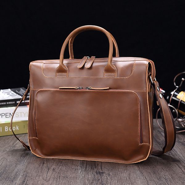 briefcases brand men's briefcase handbag crazy horse pu leather messenger travel bag business men tote bags man casual crossbody
briefcases brand men's briefcase handbag crazy horse pu leather messenger travel bag business men tote bags man casual crossbody