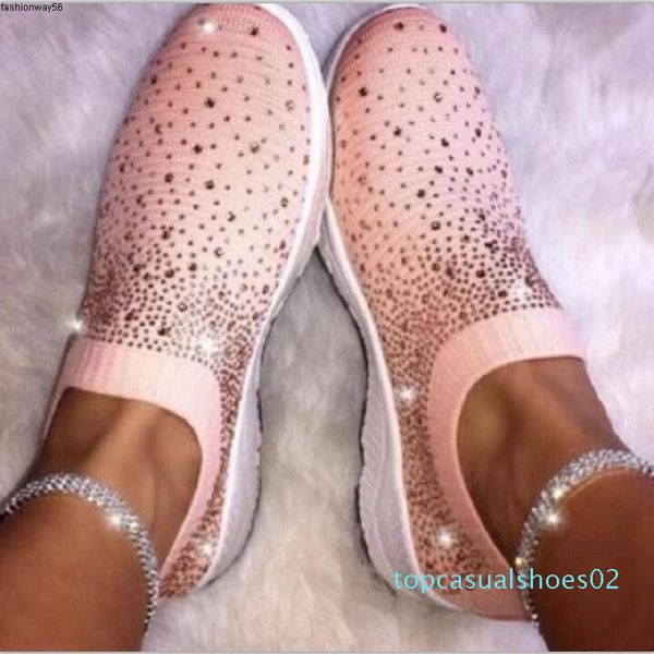slip spring stretch knitting women flats shoes on sock sneakers crystal platform ladies loafers comfortable female shoes t02, Black
slip spring stretch knitting women flats shoes on sock sneakers crystal platform ladies loafers comfortable female shoes t02, Black