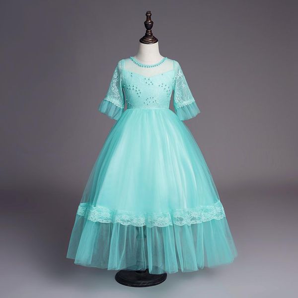 2020 cute tulle ball gown flower girl dresses lace applique high neck rhinestones kids pageant dress floor length girl's birthday party, Red;yellow 
2020 cute tulle ball gown flower girl dresses lace applique high neck rhinestones kids pageant dress floor length girl's birthday party, Red;yellow