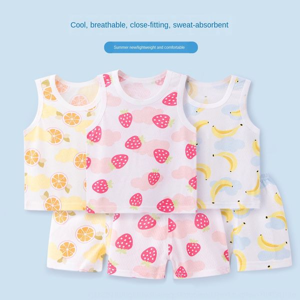 dlfsy baby pure cotton vest shorts thin female baby sleeveless underwear pants pants underwear suit two-piece suit men's children
dlfsy baby pure cotton vest shorts thin female baby sleeveless underwear pants pants underwear suit two-piece suit men's children