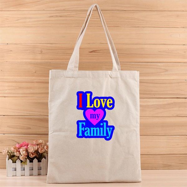 мода творческий я люблю свою семью девушка и женская случайные canvas tote сумки костюмы для покупок, подарков, свадьба, день рождения или ч
мода творческий я люблю свою семью девушка и женская случайные canvas tote сумки костюмы для покупок, подарков, свадьба, день рождения или ч