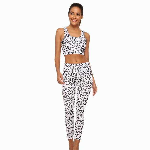 yoga outfits cow print set high waist pants bra 2 piece women ropa deportiva mujer breathable gym clothing fitness z2, White;red
yoga outfits cow print set high waist pants bra 2 piece women ropa deportiva mujer breathable gym clothing fitness z2, White;red