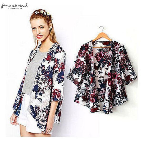 2020 new summer women kimono boho cardigan fashion ladies chiffon shirt floral print blouse camisas femininas beach 3 4 sleeve shawl, White
2020 new summer women kimono boho cardigan fashion ladies chiffon shirt floral print blouse camisas femininas beach 3 4 sleeve shawl, White