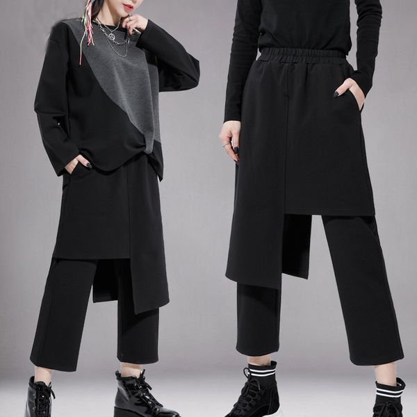 stage wear hip clothes women street dancing pants straight-leg culottes personality trousers rave outfit ropa hop cool 4284, Black;red
stage wear hip clothes women street dancing pants straight-leg culottes personality trousers rave outfit ropa hop cool 4284, Black;red