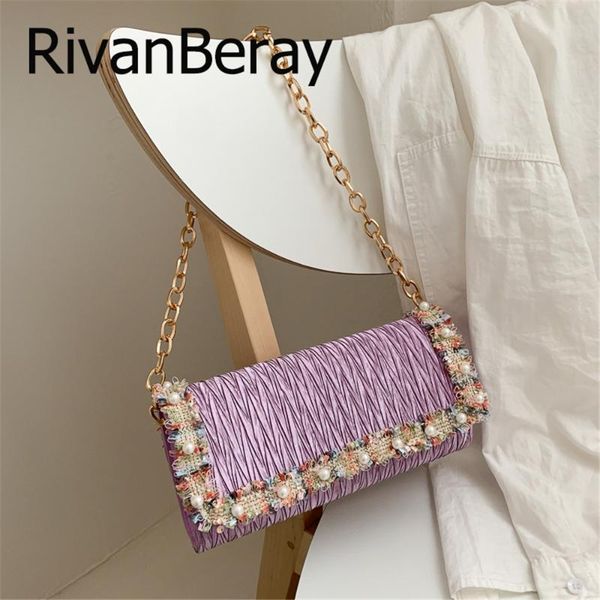 ladies pleated weave pearl chain handbag women designer luxury pu leather shoulder bags fashion shopper bag travel armpit bags
ladies pleated weave pearl chain handbag women designer luxury pu leather shoulder bags fashion shopper bag travel armpit bags