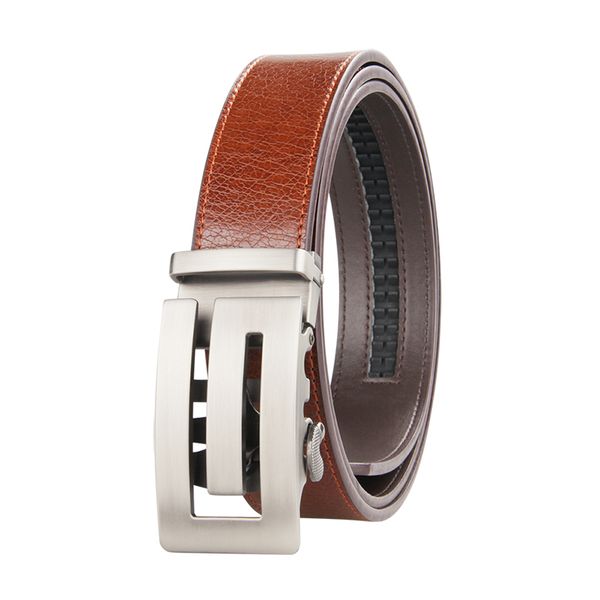 fashion men belt 3.5cm automatic buckle brown leather belt for men 95-125cm, Black;brown
fashion men belt 3.5cm automatic buckle brown leather belt for men 95-125cm, Black;brown