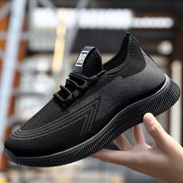 cy3 summer new men's shoes sports casual shoes breathable running wear-resistant men's cloth, Black
cy3 summer new men's shoes sports casual shoes breathable running wear-resistant men's cloth, Black
