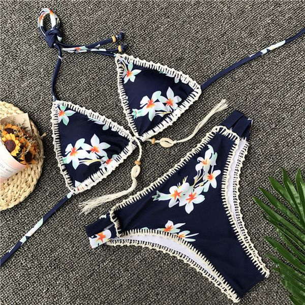 women print push up padded bra beach bikini set swimsuit swimwear female bikini suit, White;black
women print push up padded bra beach bikini set swimsuit swimwear female bikini suit, White;black