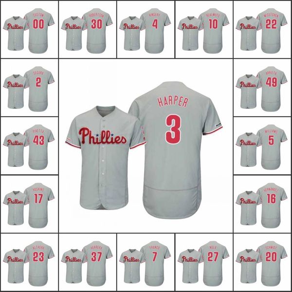 philadelphia phillies men #3 bryce harper 20 mike schmidt 17 rhys hoskins women youth flex base majestic away custom jersey, Black
philadelphia phillies men #3 bryce harper 20 mike schmidt 17 rhys hoskins women youth flex base majestic away custom jersey, Black