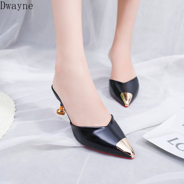 sandals women 2020 new summer wear metal toe caps with tide fairy shoes, Black
sandals women 2020 new summer wear metal toe caps with tide fairy shoes, Black