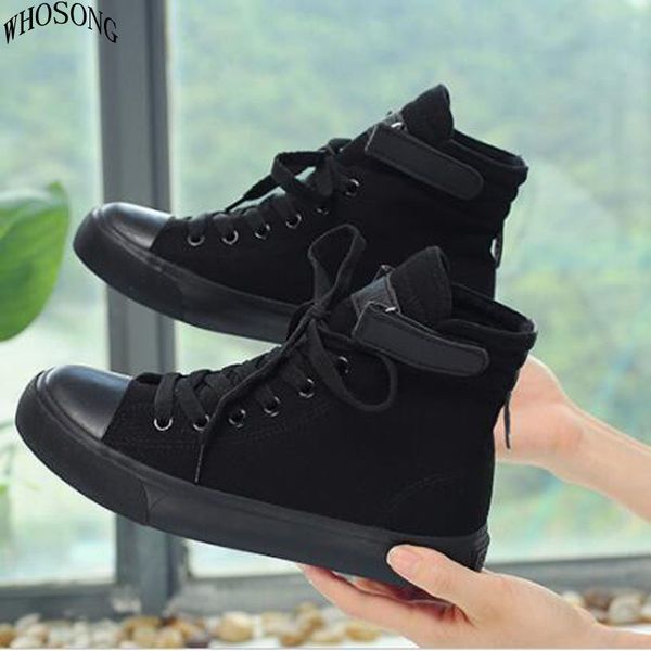 whosong 2019 весна женщины кроссовки мода женщины дышащий lace-up ботинки платформы высокой вершины canvas женщина повседневная обувь m303 y, Black
whosong 2019 весна женщины кроссовки мода женщины дышащий lace-up ботинки платформы высокой вершины canvas женщина повседневная обувь m303 y, Black