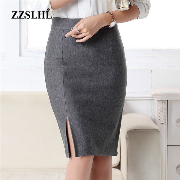 2020 new fashion women office formal pencil skirt spring summer elegant slim front slit midi skirt black/gray/red skirts
2020 new fashion women office formal pencil skirt spring summer elegant slim front slit midi skirt black/gray/red skirts