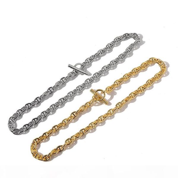 gold plated copper jewelry 2020 new fashion european and american pig nose h necklace mens jewelry iced out chains women necklace, Silver
gold plated copper jewelry 2020 new fashion european and american pig nose h necklace mens jewelry iced out chains women necklace, Silver