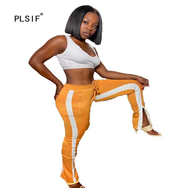women's pants & capris arrive sporty long pant patchwork high waist trousers for women casual slim, Black;white
women's pants & capris arrive sporty long pant patchwork high waist trousers for women casual slim, Black;white