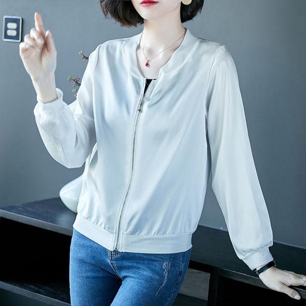 toepk 2020 spring new fashion satin small coat solid coat sunscreen clothes color loose beach sunscreen clothes air-conditioned shirt long s, Black;brown
toepk 2020 spring new fashion satin small coat solid coat sunscreen clothes color loose beach sunscreen clothes air-conditioned shirt long s, Black;brown