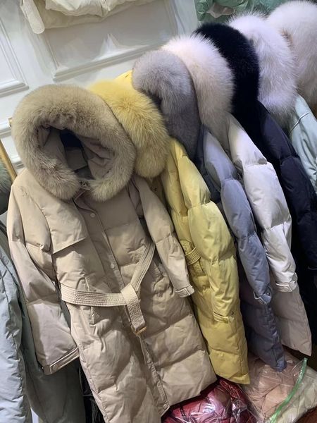 wzrnv 2020 off-season winter clothing internet celebrity xia shiwen same women's mid-length thickened knee-high fur collar coat down ja, Black
wzrnv 2020 off-season winter clothing internet celebrity xia shiwen same women's mid-length thickened knee-high fur collar coat down ja, Black