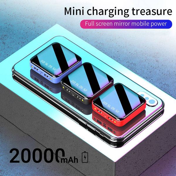 mini 20000mah power bank large capacity powerbank external battery charger digital powerbank dual usb charge led light poverbank 
mini 20000mah power bank large capacity powerbank external battery charger digital powerbank dual usb charge led light poverbank