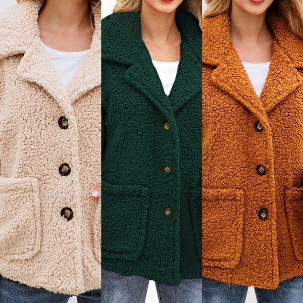 2020 autumn and button coat winter button lapel pocket women's woolen coat 800137, Black
2020 autumn and button coat winter button lapel pocket women's woolen coat 800137, Black