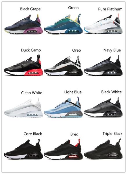 2090 running shoes mens womens sneakers pure platinum duck camo bred triple black white womens trainers sports size 36-45
2090 running shoes mens womens sneakers pure platinum duck camo bred triple black white womens trainers sports size 36-45