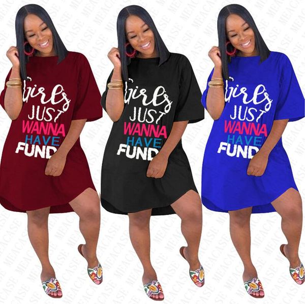dhl girls just wanna have fund women letters dress designer summer loose blouse dresses above knee skirt overalls long t shirt dress d71612, White
dhl girls just wanna have fund women letters dress designer summer loose blouse dresses above knee skirt overalls long t shirt dress d71612, White