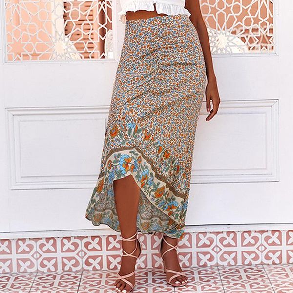 laamei 2020 women's floral printed long skirts casual elastic waist maxi skirt bohemian ladies beach skirts ropa mujer, Black
laamei 2020 women's floral printed long skirts casual elastic waist maxi skirt bohemian ladies beach skirts ropa mujer, Black