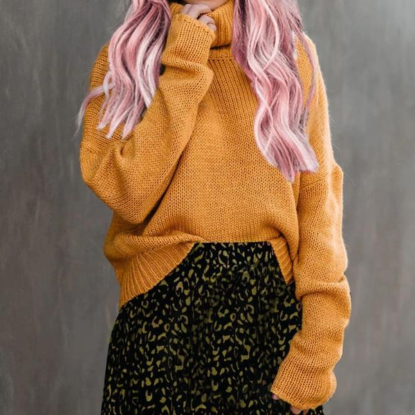 autumn winter women knitted turtleneck sweater casual soft backless jumper fashion loose femme elasticity pullovers, White;black
autumn winter women knitted turtleneck sweater casual soft backless jumper fashion loose femme elasticity pullovers, White;black