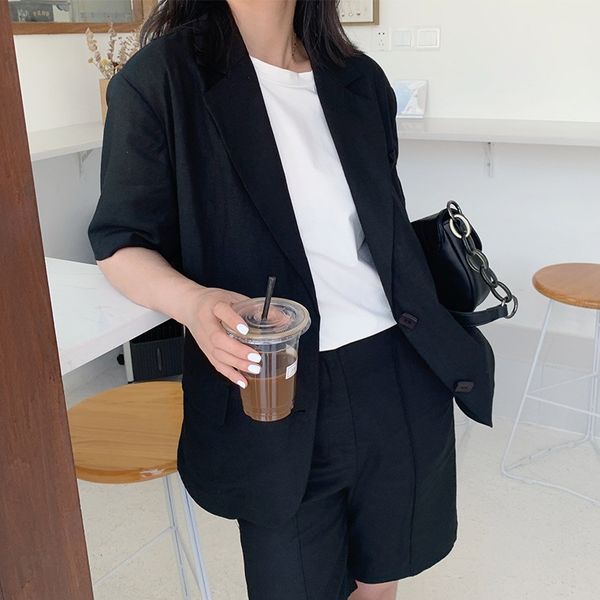 a1kml 2020 new spring summer cotton 2020 spring and summer cotton short-slee suitand linen short-sleeved small suit jacket women's loos, White;black
a1kml 2020 new spring summer cotton 2020 spring and summer cotton short-slee suitand linen short-sleeved small suit jacket women's loos, White;black