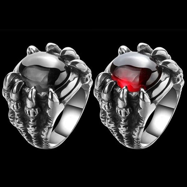 8-11 ретро dragon claw кольцо прохладный мужчины ювелирные изделия из нержавеющей стали 316l циркон палец кольцо панк hiphop мужской ювелирн, Golden;silver
8-11 ретро dragon claw кольцо прохладный мужчины ювелирные изделия из нержавеющей стали 316l циркон палец кольцо панк hiphop мужской ювелирн, Golden;silver
