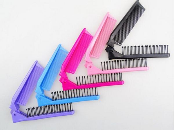 creative anti-static high temperature plastic folding comb portable travel hairdressing comb hair styling combs brush, Silver
creative anti-static high temperature plastic folding comb portable travel hairdressing comb hair styling combs brush, Silver
