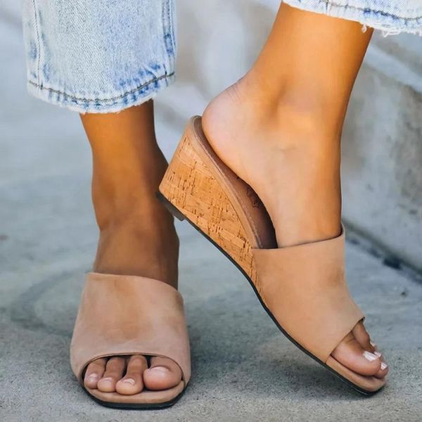 summer women wedge slippers platform flip flops soft comfortable casual shoes outdoor beach sandals 2020 ladies slides, Black
summer women wedge slippers platform flip flops soft comfortable casual shoes outdoor beach sandals 2020 ladies slides, Black