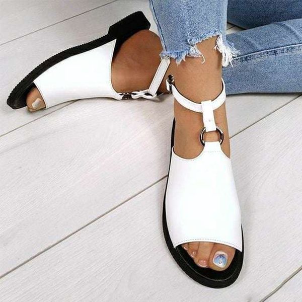 women gladiator sandals woman flat beach shoes women's casual buckle strap female comfortable shoes ladies footwear plus size 43, Black
women gladiator sandals woman flat beach shoes women's casual buckle strap female comfortable shoes ladies footwear plus size 43, Black